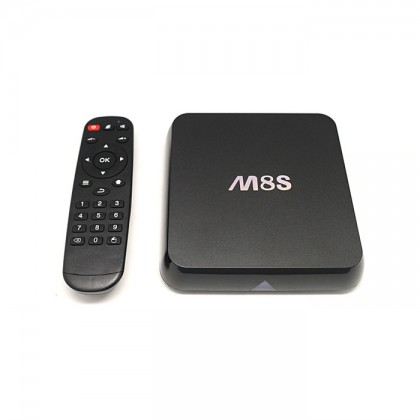 IPTV HD Box Smart  4.4 Wifi M8S TV Box Media Player Network Quad Core Loaded