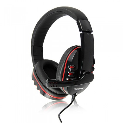 Bass Stereo Headset with Omnidirectional Microphone for PC (Kanen KM-790)