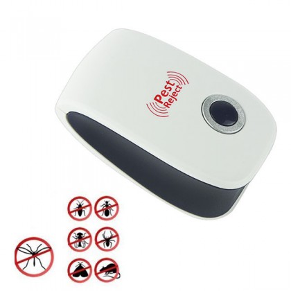 22-55KHz Ultrasonic Electronic Pest Mouse Cockroach Repeller Reject 