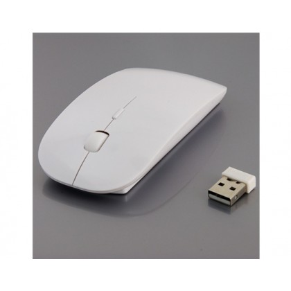 2.4GHz Wireless Optical Mouse with Scroll Wheel for MacBooks/PC