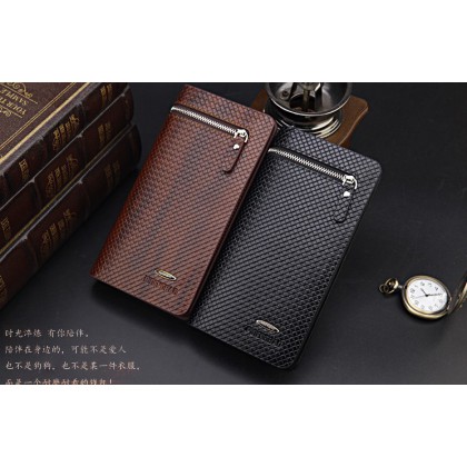 mens wallet leather genuine mobile pouch designs man wallet with card holder long wallet