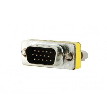 15pin Gender Changer Adapter male to Female VGA/SVGA Cable Extender Connector