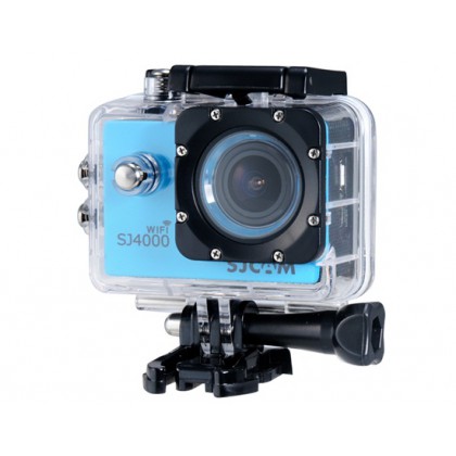 30M Waterproof 12MP 1.5" 170° Wide Angle Lens HD 1080P Sports Video Camera (Blue)