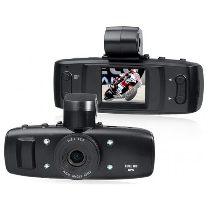 2.0" LCD HD1080P Vehicle Black Box DVR Camera Video Recorder with Motion Detection, Loop-Cycle Recording & HDMI Video Output