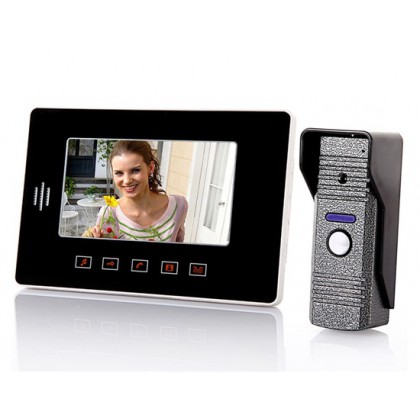 SY808ME11 7" TFT Touch Screen Color Display Video Door Phone Doorbell Intercom System