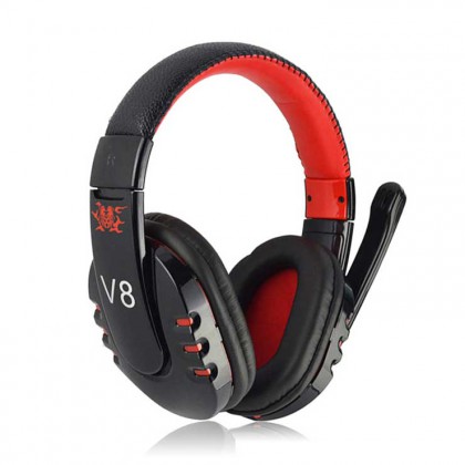 Hi-fi Noise Cancelling Wireless Bluetooth Game Gaming Headphone Earphone MIC Handsfree for PC Laptop PS3