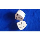 2pcs UK EU AU to US USA Travel Converter Adapter AC Power Plug Connector