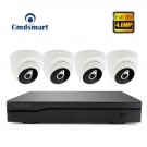 H.265 4Channel POE NVR Kits 4pcs 4.0MP IP Camera Dome CCTV Security Video Surveillance System