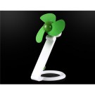 Foldable Mini USB Fan (Green)