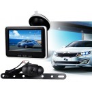 CR006 4.3" Colored 2.4G Wireless Car Rearview Camera with Infrared Night Vision (Black)
