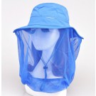 Mosquito Bug Insect Bee Resistance Net Mesh Head Face Protector Hat Cap Outdoor