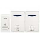 V006B2 DV Home 2-in-1 Wireless Music Doorbell (White)
