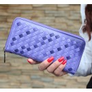 Womens Wallet  The Gradient Of Japan And South Korea Purse Wallet (Purple)