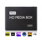 Mini 1080P HD Media Box with SD/SDHC Card Reader (Black)