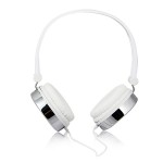 3.5mm Plug Retro Foldable Stereo Headphones with Microphone, Volume Control & 1.5 m Cable for iPhone, iPad (Kanen 870)
