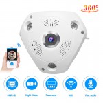 C61S IP Camera 3MP Fish Eye Panoramic 1080P WIFI CCTV 3D VR Video IP Cam with 64G TF-Card Audio Remote Home Monitoring