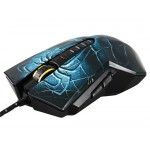 X6 Spider King Wired Mouse with Adjustable DPI (Blue)