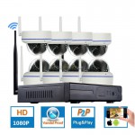 8CH 1080P Wireless CCTV System Waterproof WIFI IP Camera WIFI Security Video Surveillance Kits