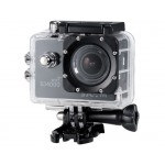 30M Waterproof 12MP 1.5" 170° Wide Angle Lens HD 1080P Sports Video Camera (Black)