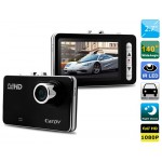 2.7" LCD HD1080P DVR Camera Video Recorder with Motion Detection, Loop Recording, 4X Digital Zoom & G-sensor (Black)