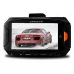 G90 2.7" 5MP HD Vehicle Black Box DVR Camera Video Recorder with Motion Detection, Loop Recording, G-sensor (Black)