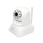 H3-187V Plug & Play 1.3 Mega CMOS Wireless IP Camera Household HD Wireless Network Camera (White) 