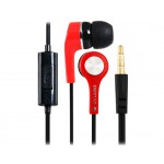 OVLENG IP530 3.5mm Plug In-ear Stereo Earphones with 1.2 m Cable (Red)
