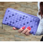 Womens Wallet  The Gradient Of Japan And South Korea Purse Wallet (Purple)