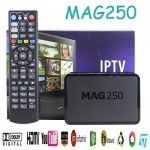 TV MAG 250 IPTV SET TOP BOX Multimedia Player Internet TV IP HDTV 1080p