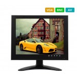 Security Video Monitor 7" Color LED Video Monitor Screen VGA BNC AV Input for CCTV Security Remote