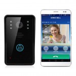Wireless WiFi Remote Video Camera Door Phone Doorbell Home Security Intercom IR