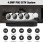 H.265 4Channel POE NVR Kits 4pcs 4.0MP IP Camera CCTV Security Video Surveillance System