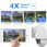 Outdoor IP PTZ Camera 1080P Full HD Wifi Dome IR Night Vision 4X Zoom Waterproof CCTV Security Video Surveillance Camera