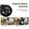 C63S WIFI 1080P Outdoor 180panoramic Security Camera High-performance low-power SoC chip IP66 Waterproof and Dustproof 