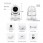 1080P IP Camera 2MP Home Security Surveillance CCTV Camera Auto Tracking Network WiFi Camera Wireless CCTV Camera