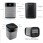 Mini HD 1080P Wifi IP Camera and Bluetooth Speaker Security Camera with Night Vision Two Way Audio Motion Detection