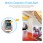 8pcs 1080p Camera POE 8CH NVR Kits CCTV Security Cameras Systems 100M Night Vision Camera