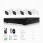 2.0 Megapixel 4CH 1080P Ethernet Cable POE NVR Kit IP66 Waterproof POE CCTV System