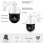 5.0MP 1080P PTZ IP Camera 30X ZOOM 360° Angle Waterproof Speed Dome Camera Outdoor IR 150M CCTV Security Camera