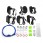 4CH Wireless NVR Kits IP Security CCTV Camera Video Surveillance System Outdoor Waterproof WiFi Antenna