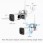 HD Outdoor Bullet Wifi Wireless PTZ IP Network Camera IP66 2MP 1080P 16X Zoom