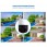 1080P PTZ IP Camera POE 2MP Mini 3 inch Dome Camera HD Infrared Waterproof Camera