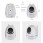 PTZ IP Onvif Camera 3.0MP Home Security IP Camera Wi-Fi Wireless Full HD Baby Monitor IRCut Night IR Automatic Tracking